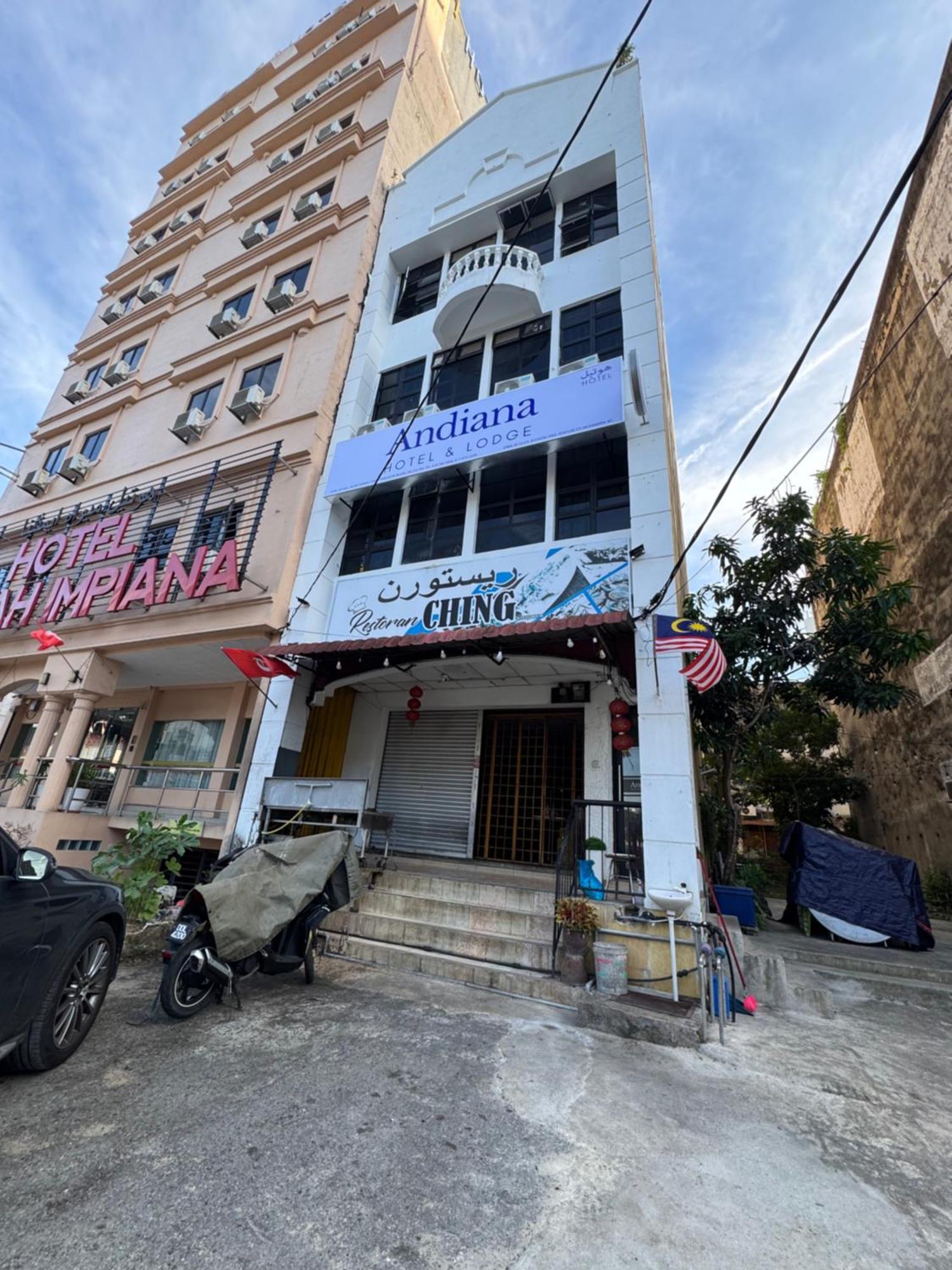 Andiana Hotel & Lodge - Kota Bharu City Centre ภายนอก รูปภาพ